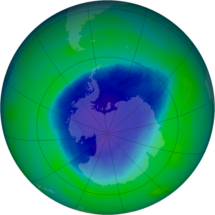 Ozone Map 2004-11-06